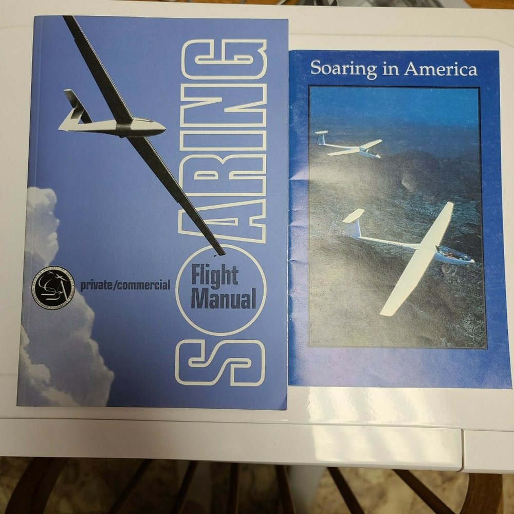 SOARING Private & Commercial Flight Manual And Soaring In America Airplanes Exam